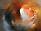 "L'ascension", acrylique sur toile, 60x73cm